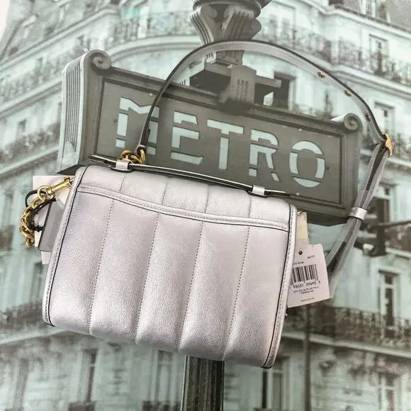 Coach C6730 Kip Turnlock Crossbody With Quilting